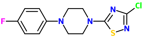 (图片) MC080209 1-(3-Cl-1,2,4-thiadiazolyl)-4-fluorophenyl-piperazine
